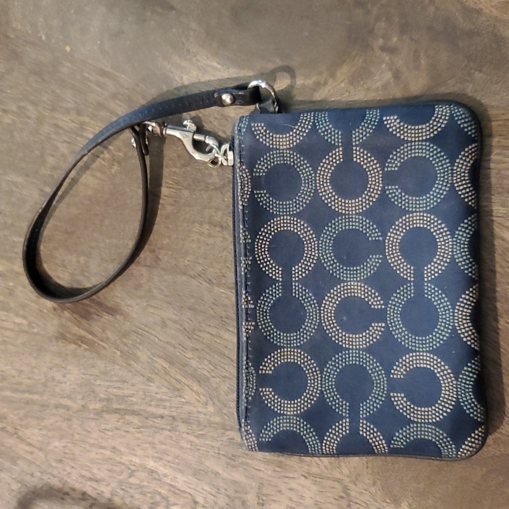 Coach Poppy Wristlet Wallet